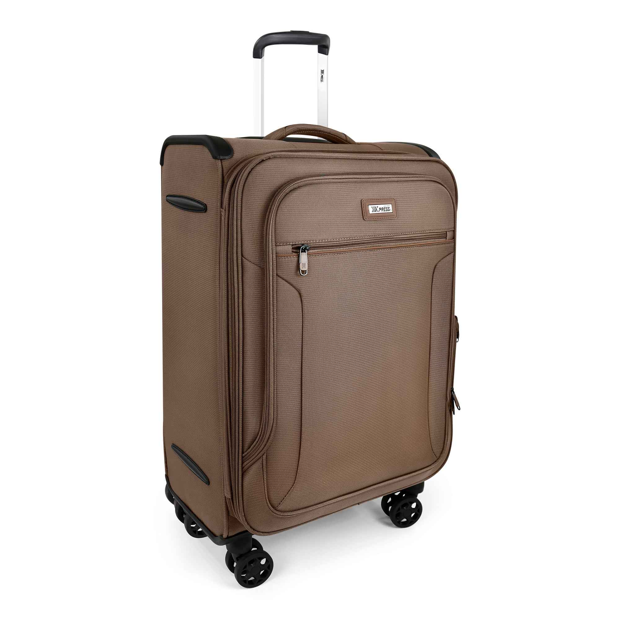26 Inch Softside Medium Checked Luggage,Expandable Soft Shell