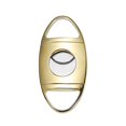 thumbnail image 1 of Stainless Steel Cigar Cutter, 1 Piece, Gold Niuniu, 1 of 5