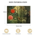 thumbnail image 2 of COMIO Henri Rousseau Canvas Wall Art - Virgin Forest with Setting Sun Print Poster - Famous Painting Wall Decor for Home Jungle Picture(Virgin Forest with Setting Sun), 2 of 5