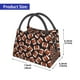 thumbnail image 2 of Easygdp Brown Football On Black Bolsa de Almuerzo Insulada Reutilizable, Bolsa de Mano y Bandolera para Oficina, Trabajo, Viajes, 2 of 6