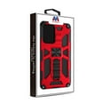 thumbnail image 3 of MyBat Sturdy Hybrid Protector Cover Case (with Stand) Compatible With Samsung Galaxy A52 5G - Red / Black, 3 of 10