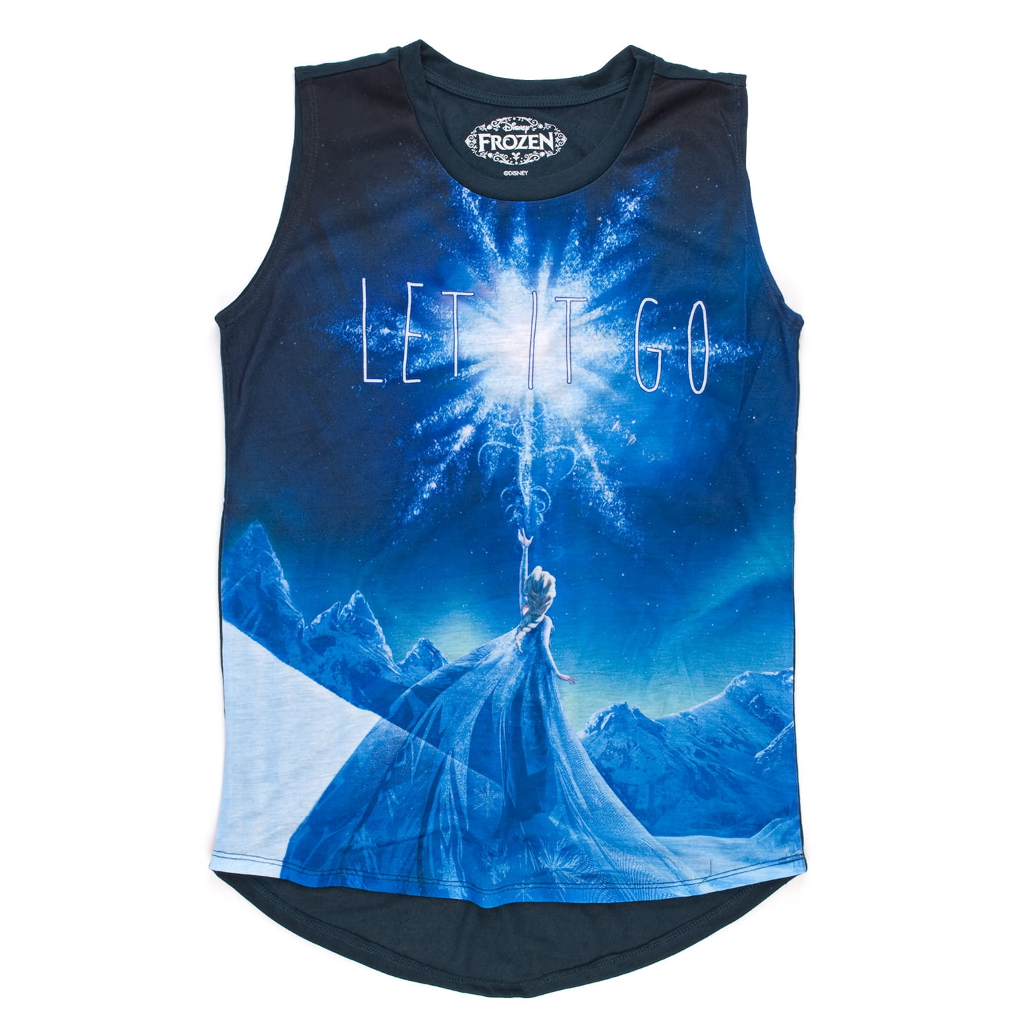 Mighty Fine Disney Frozen Elsa Let It Go Night Scene Juniors