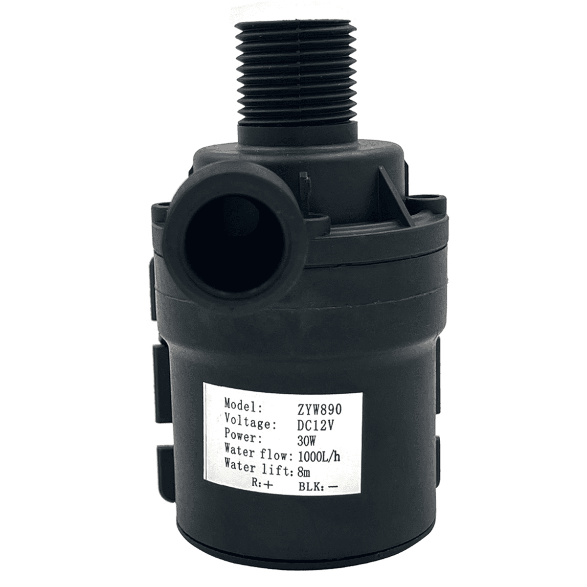 3X 1000L/H 8M DC 12V Home Portable Brushless Motor Submersible Water Pump for Cooling System Fountains Heater Mini