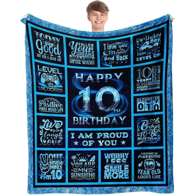 LHSHID 13 Year Old Boy Gifts Birthday Gifts for 13 Year Old Boys Coolest Gifts for 13 Year Old Boy 13 Year Old Boy Birthday Gift Ideas 13th Birthday Throw Blanket for 13 Year Old Boy 30"x40"