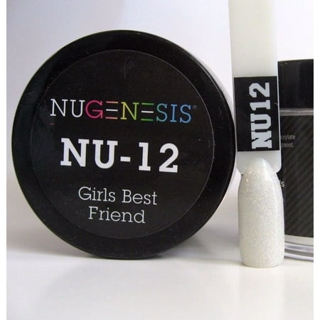 NUGENESIS Nail Color Dip Dipping Powder 1oz/jar - NU12 Girls Best