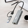 thumbnail image 3 of USB 3.2 to 5Gbps Ethernet Adapter RTL8157 5000Mbps RJ45 Network Converter for Laptop Support 5G,2.5G,1G,100Mbps, 3 of 8