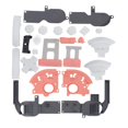 thumbnail image 1 of Replacement D-Pad For Nintendo Switch Lite Joy Con Controller - Coral, 1 of 4