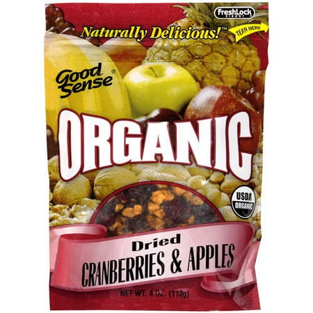 Good Sense: Dried Cranberries & Apples, 4 oz