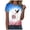 Blue, variant on UngA 250 Anniversary USA Shirts, Patriotic Shirts for Women 4th of July T Shirts American Flag Graphic Tees Tops Raglan Short Sleeve Fourth of July Outfits (Sky Blue,S)