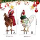 thumbnail image 4 of JSTY323-331 Christmas Garden Insertion Christmas Hat Chicken Festival Decoration Plugin, 4 of 8