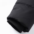thumbnail image 7 of IYTR Men's Down Coats Winter Hooded Warm Puffer Jacket Long Sleeve Outdoor Warm Windproof Outerwear with Pockets (Black,XXL), 7 of 7