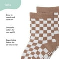 thumbnail image 2 of The Peanutshell Organic Baby Socks, Cotton Crew Socks for 3 Months, Neutral, 12 Pairs, 2 of 6
