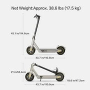 Open Box Segway Ninebot MAX Foldable Electric Kick Scooter - Gray