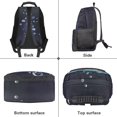 thumbnail image 5 of KUIFORTI Blue Reading Axolotl Children's Backpack 17 Inch Fashion Kids Bookbag with Adjustable Straps for Elementary Primary Middle Back to School Supplies for Teens, 5 of 7