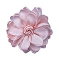 thumbnail image 1 of Broche de flores de 10 cm, delicado pasador de satén para el pelo, para regalar , para la de Rosa, 1 of 8