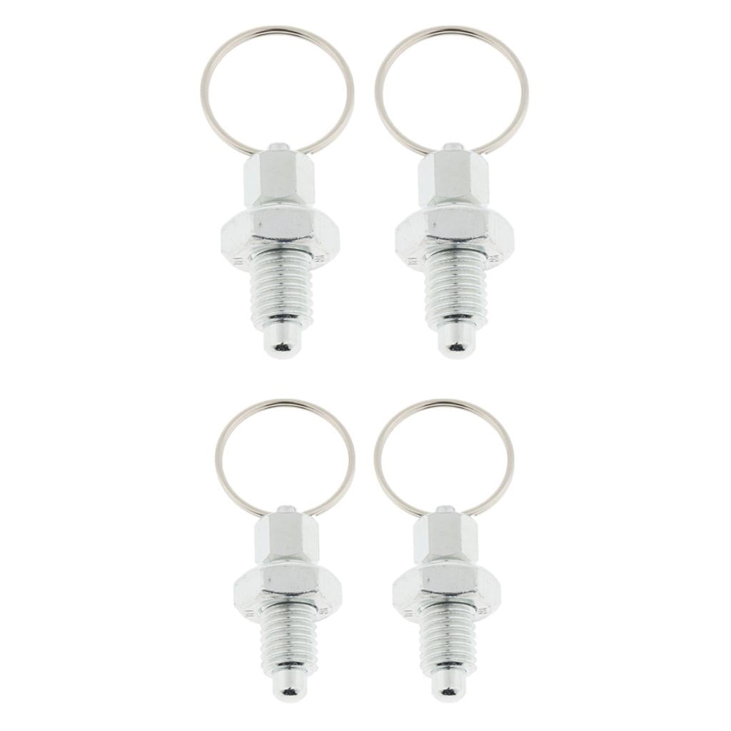 4Pcs Plunger Index Piston Index Single Ring Type With Thick Stainless