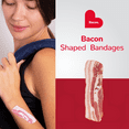 thumbnail image 6 of BioSwiss Bandages, Bacon Shaped Self Adhesive Bandages, Latex Free Sterile Wound Care, Fun First Aid Kit Supplies for Kids and Adults, 24 Count, 6 of 7
