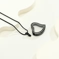 thumbnail image 6 of Heart Urn Necklace for Ashes Glass Cremation Jewelry Stainless Steel Ashes Pendant Crystal Keepsake Memorial for Jewelry for Women Men, 6 of 6