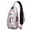 Pink-21, variant on Crossbody Sling Backpack for Women Men Beautiful Axolotl Shoulder Sling Crossbody Casual Chest Bag for Travel Sports Running Hiking