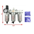 thumbnail image 2 of 1/4" NPT MID FLOW Filter Regulator Coalescing Desiccant Dryer System (AUTO DRAIN), 2 of 7