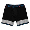 thumbnail image 3 of MADHERO Mens Swim Trunks with Liner 2 in 1 Quick Dry Swimming Shorts Swimwear Black Flamingo Size l, 3 of 6