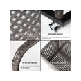 thumbnail image 2 of Ourlova Outdoor Storage Basket. Patio and Poolside Storage Box. PE Rattan Pool Caddy With Rolling Wheels For Pool. Floaties. Patio. Beach-Sturdy and Movable, 2 of 6
