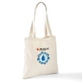 thumbnail image 6 of CafePress - Magic Blue Mana Symbol - Unisex Canvas Tote Bag, Beige, 1-Piece, 6 of 6