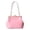 colorA, variant on Women Pu Leather Elegant Clip Shoulder Bag Large Capacity Stylish Tote Handbag Solid Color Kiss Lock Evening Pouch Outdoor Travel Shopping Handbags (Brown Small)