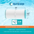 thumbnail image 3 of Hurricane HF-LIME14 Replacement Spa Filter Cartridge for Filbur FC-3921 and Limelight Tub, 3 of 9