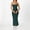 Dark Green, variant on Elegant Everyday Tennis Dress for Women Spring Silk Strap Dress with Solid Design suitable for Casual and Dining Black XS