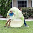 thumbnail image 1 of 2 piezas de pelota de burbujas para niños, juguete inflable gigante para playa, pelota de goma para playa, globos de gelatina para niños, se pueden inflar 120 cm, amarillo, 1 of 5
