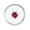 thumbnail image 3 of Tusk Impact Complete Rear Wheel Package 19 x 2.15 Silver Rim/Silver Spoke/Red Hub For Honda CRF250RX 2019-2021, 3 of 8