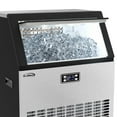 thumbnail image 4 of Pemberly Row CIM265 Undercounter Metal Ice Maker Machine in Black, 4 of 7