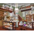 thumbnail image 2 of Bigelow Illustrations- Exclusive 31x26 Gold Ornate Wood Framed with Double Matting Museum Art Print Titled - Best Bakery, 2 of 4