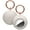 Stone, variant on Basic Case Keychain Compatible with AirTag - Keys, Backpacks, Purses, Golf Rangefinders, Slim and Simple Design, Scratch-Free,Premium Silicone, Safe for Kids and Pets [Stone]- 1PC