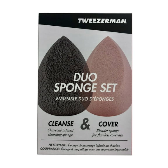 Tweezerman Duo Sponge Set