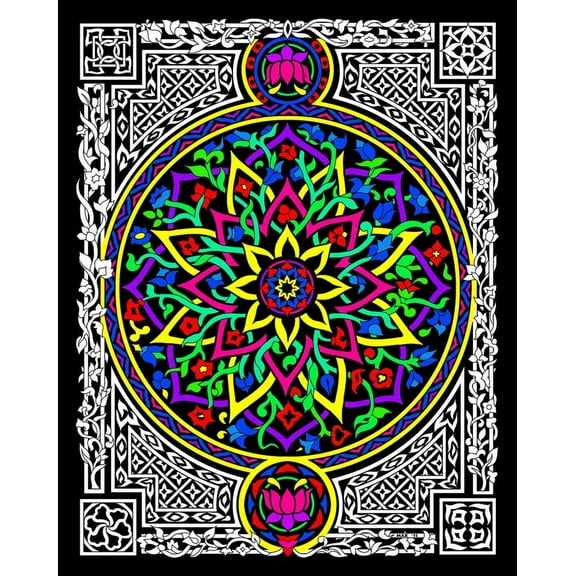 Lotus - 16x20 Fuzzy Velvet Poster