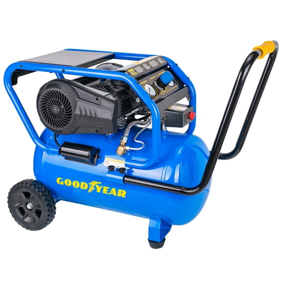 Goodyear 10 Gallon 175 PSI Super Quiet Oil Free Electric Air Compressor
