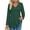 B-Solid Green, variant on Fall Blouses for Women Long Sleeve V Neck Peplum Tunic Tops Casual Babydoll Flowy T Shirts