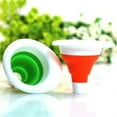thumbnail image 5 of Kitchen Silicone Funnel Set, Wide Mouth & Collapsible | Multi Color Flexible Funnels for Filling Bottles, Cans, Jars with Liquid, Oil & Powder,Food-Grade Easy Storage Kitchen Gadgets for Pantry(1PC), 5 of 7