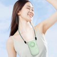 thumbnail image 3 of New Mini Hanging Neck Small Fan Handheld Small Fan Rope Portable USB Home Small Electric Fan, 3 of 5