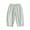 Green, variant on LIJCC Toddler Baby Girls Cotton Linen Striped Pants Spring Summer Breathable Straight Wide Leg Mosquito Proof Pants(Light Yellow,18-24 Months)