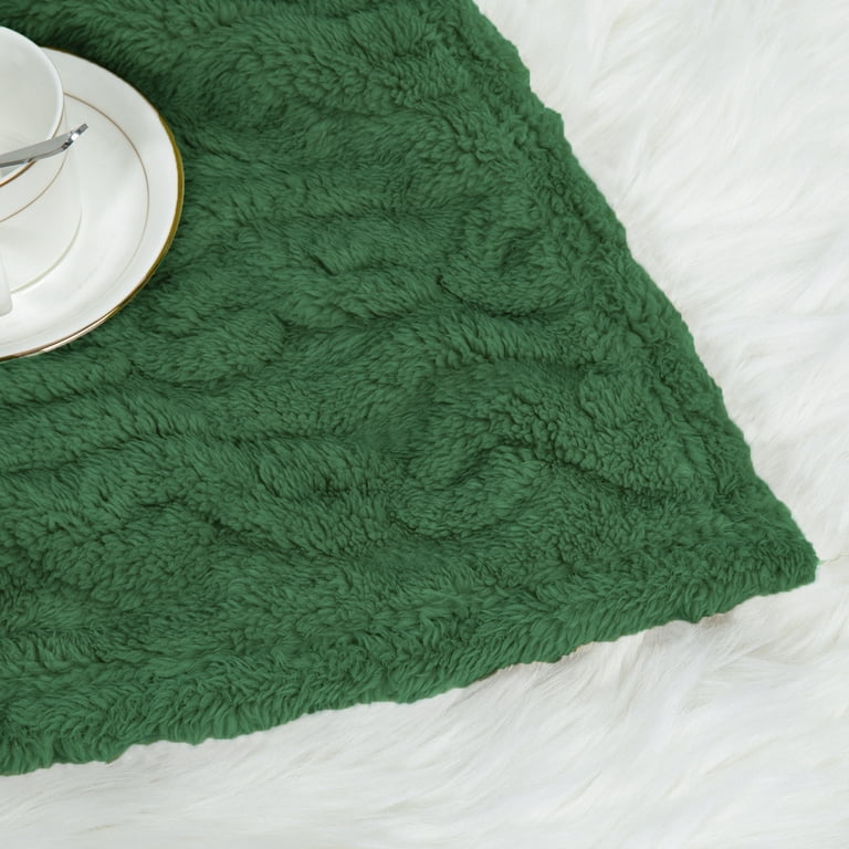 Dark green baby blanket sale