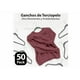 thumbnail image 3 of 50 Ganchos Xtellar gris para Ropa de Terciopelo, Gancho Dorado Giratorio de 360 Grados, 3 of 4