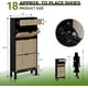 thumbnail image 2 of Shoe almacenamiento gabinete con three flip - top cajones y adjustable estantes, space - saving narrow design, fits 18 - 24 pairs of shoes, ideal para para entrada, hallway, y front door, 2 of 7
