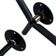 thumbnail image 5 of BRIGHTFUFU 2 piezas de montaje en pared ukelele guitarra gancho rack metal soporte de pared suspensión para instrumento de cuerda guitarra (negro), 5 of 7
