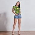 thumbnail image 7 of Rocae golf Sport club for One Piece Round Neck Short Sleeve Bodysuits for Women Casual Basic Bodysuit Daily Jumpsuit T Shirts-Small, 7 of 7