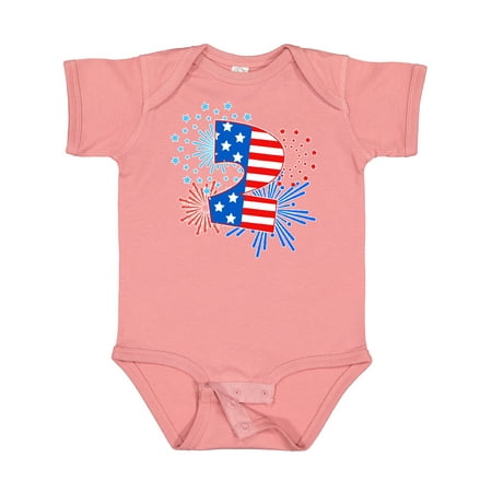 

Inktastic Second Birthday- Fourth of July Fireworks Boys or Girls Baby Bodysuit