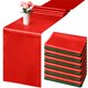 thumbnail image 1 of Camino de mesa Aneco Christmas Satin 30 x 275 cm rojo/negro/verde, 1 of 6