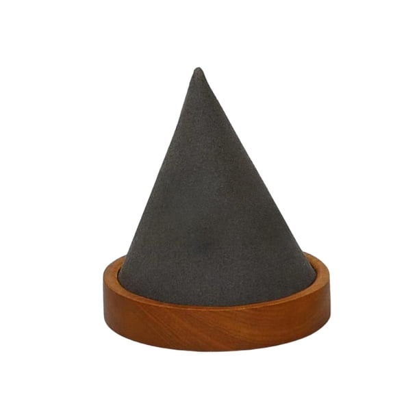 Soporte de joyería de soporte de bangle de madera Base de almacenamiento versátil Organizador de vigilancia Pulsera de pantalla para exhibición de Gris